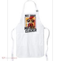 Not Today Mother Clucker Cool Chicken Lover Pun Farming Apron thumb 0
