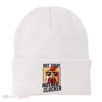 Not Today Mother Clucker Cool Chicken Lover Pun Farming Beanie thumb 0