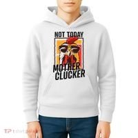 Not Today Mother Clucker Cool Chicken Lover Pun Farming Kids Hoodie thumb 4