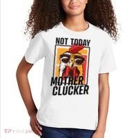 Not Today Mother Clucker Cool Chicken Lover Pun Farming Kids T-Shirt thumb 2