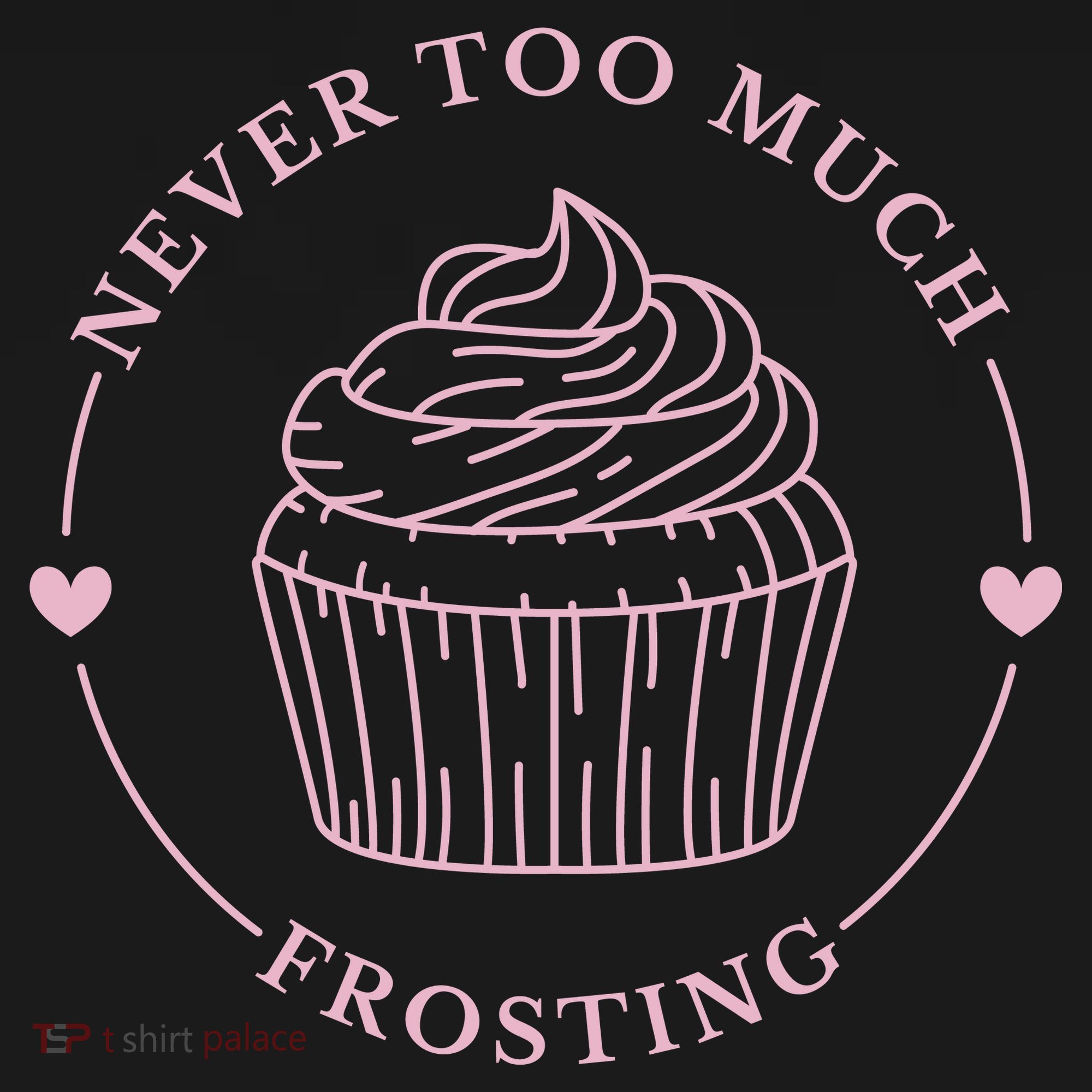 Never Too Much Frosting Cupcake Baker Bucket Hat