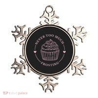 Never Too Much Frosting Cupcake Baker Ornament thumb 0