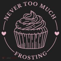 Never Too Much Frosting Cupcake Baker Hat thumb 2