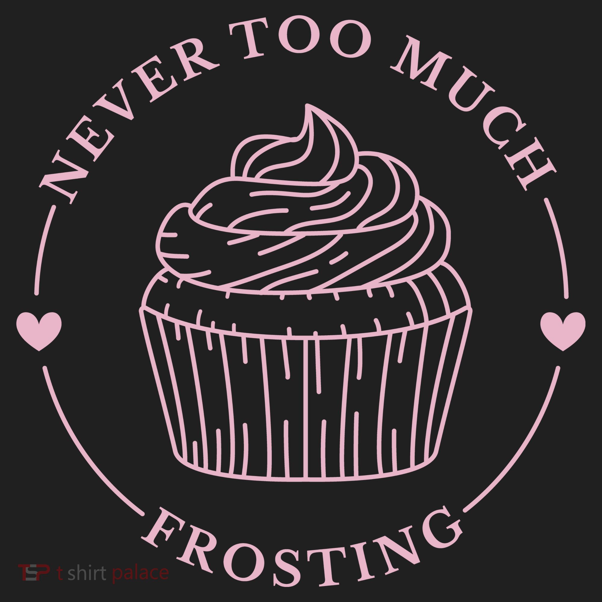 Never Too Much Frosting Cupcake Baker Hat