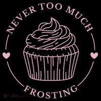 Never Too Much Frosting Cupcake Baker Tank Top thumb 6