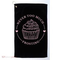 Never Too Much Frosting Cupcake Baker Golf Towel thumb 0