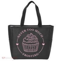 Never Too Much Frosting Cupcake Baker Tote Bag thumb 0