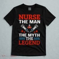 Nurse The Man The Myth The Legend T-Shirt thumb 5