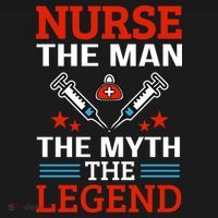 Nurse The Man The Myth The Legend Women's Hoodie thumb 2