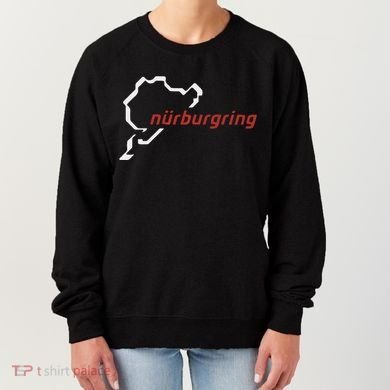 Nurburgring Track Map Graphic Hoody Women's Sweatshirt
