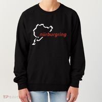 Nurburgring Track Map Graphic Hoody Women's Sweatshirt thumb 0