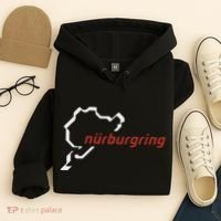 Nurburgring Track Map Graphic Hoody Hoodie thumb 4