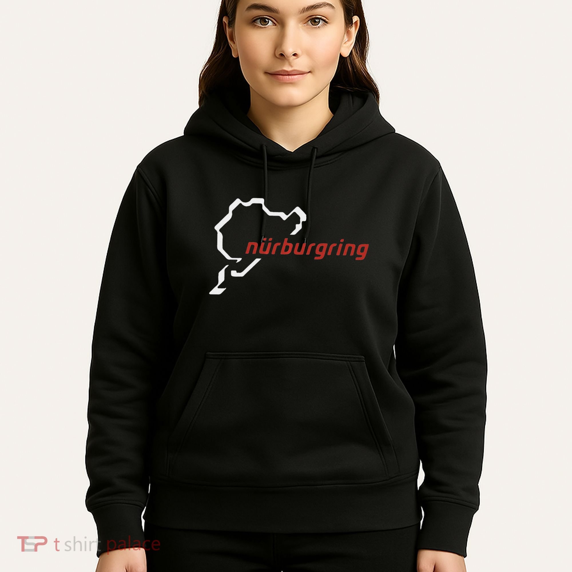 Nurburgring Track Map Graphic Hoody Hoodie