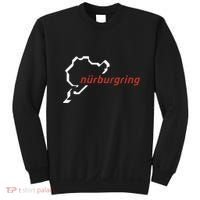 Nurburgring Track Map Graphic Hoody Sweatshirt thumb 0