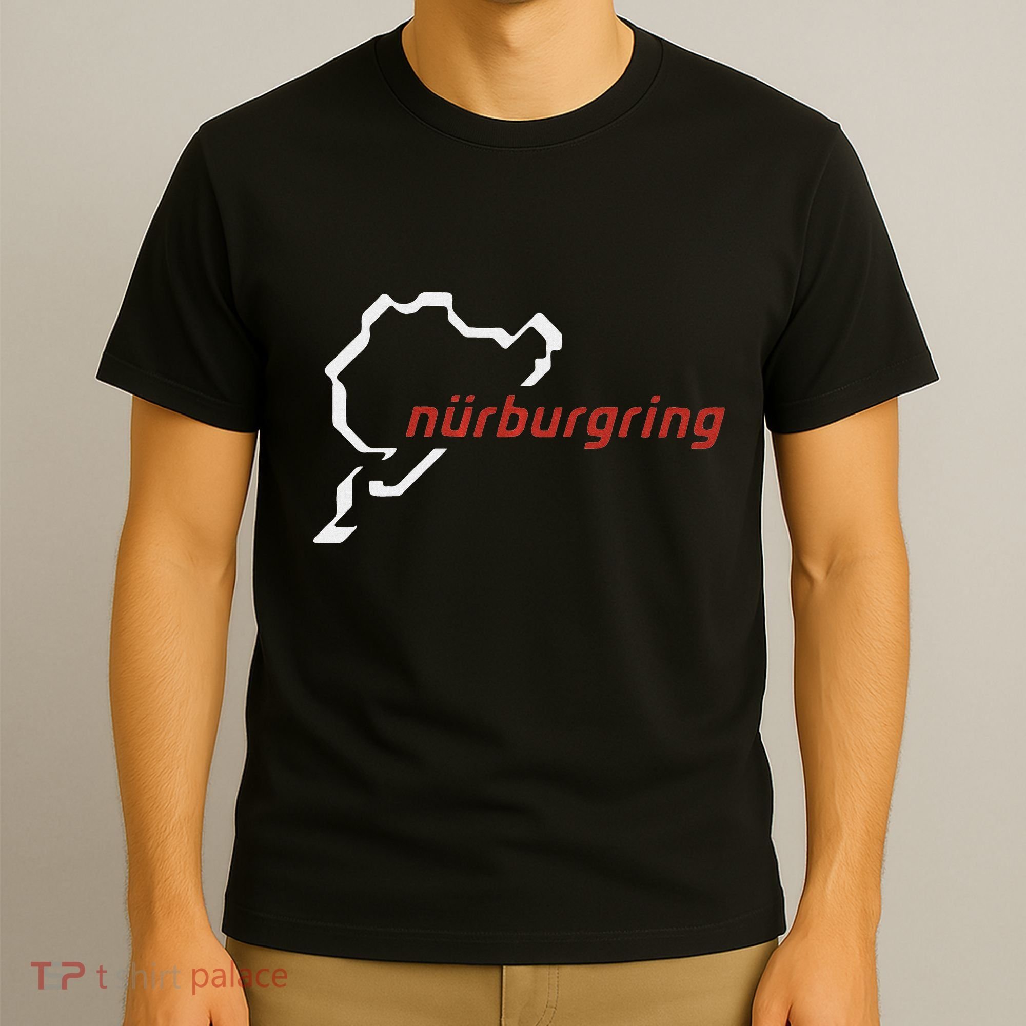 Nurburgring Track Map Graphic Hoody T-Shirt