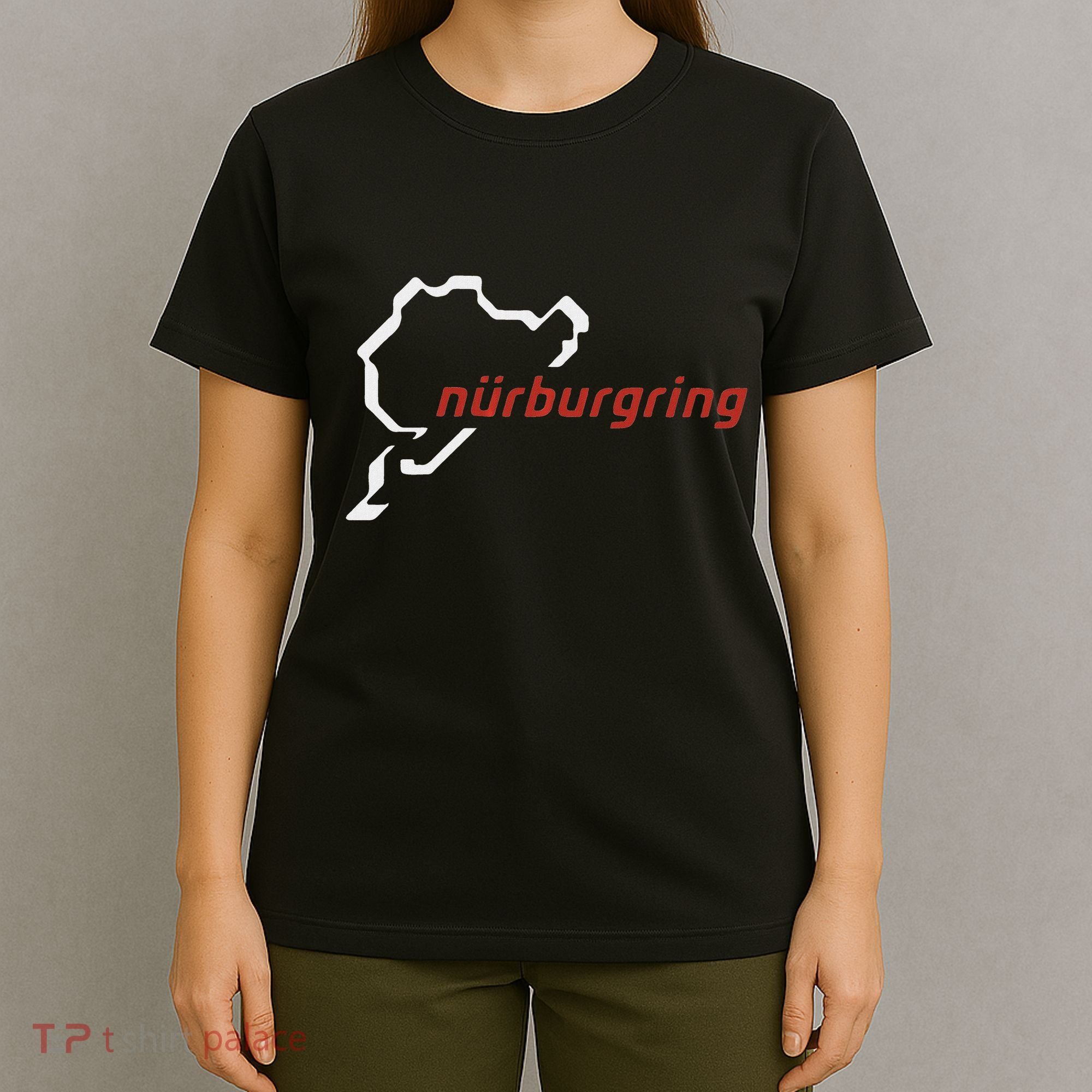 Nurburgring Track Map Graphic Hoody T-Shirt