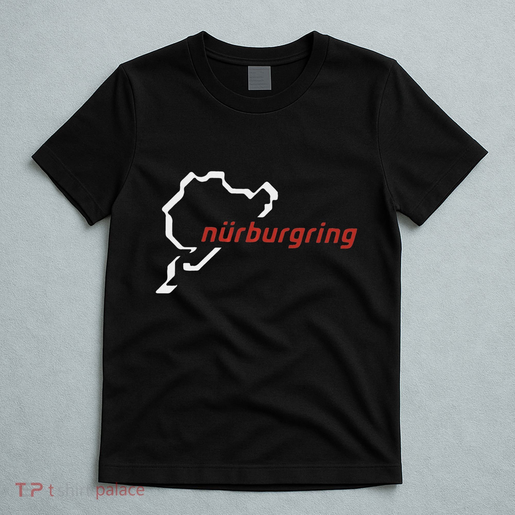 Nurburgring Track Map Graphic Hoody T-Shirt