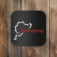 Nurburgring Track Map Graphic Hoody Coaster thumb 0