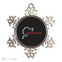 Nurburgring Track Map Graphic Hoody Ornament thumb 0