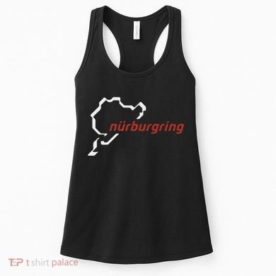 Nurburgring Track Map Graphic Hoody Women's Tank Top