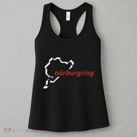 Nurburgring Track Map Graphic Hoody Women's Tank Top thumb 3