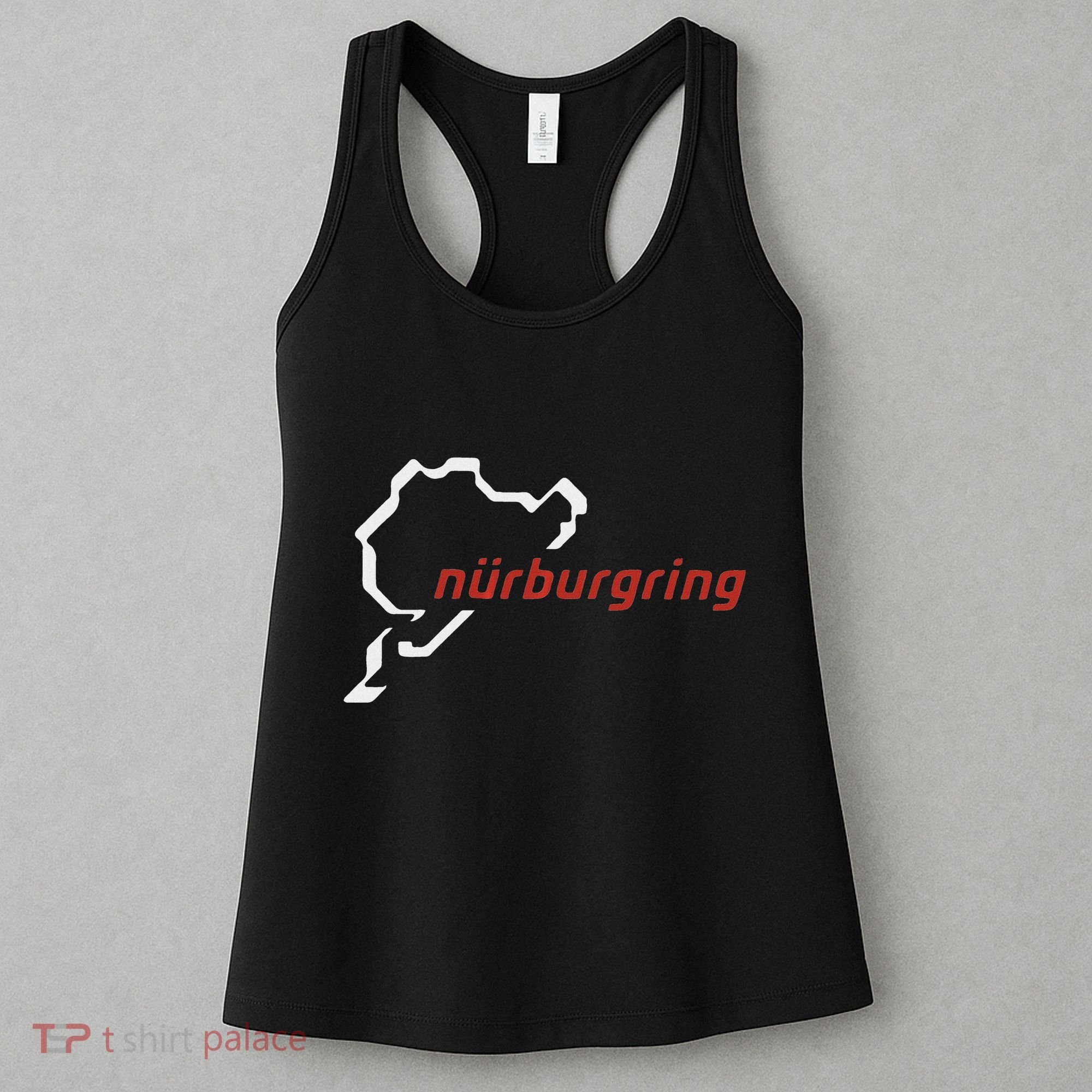 Nurburgring Track Map Graphic Hoody Women's Tank Top