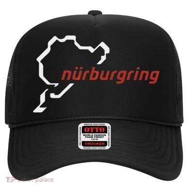 Nurburgring Track Map Graphic Hoody Hat