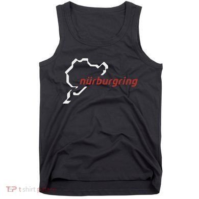 Nurburgring Track Map Graphic Hoody Tank Top