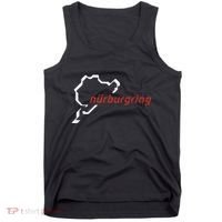 Nurburgring Track Map Graphic Hoody Tank Top thumb 0