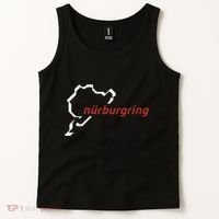 Nurburgring Track Map Graphic Hoody Tank Top thumb 2