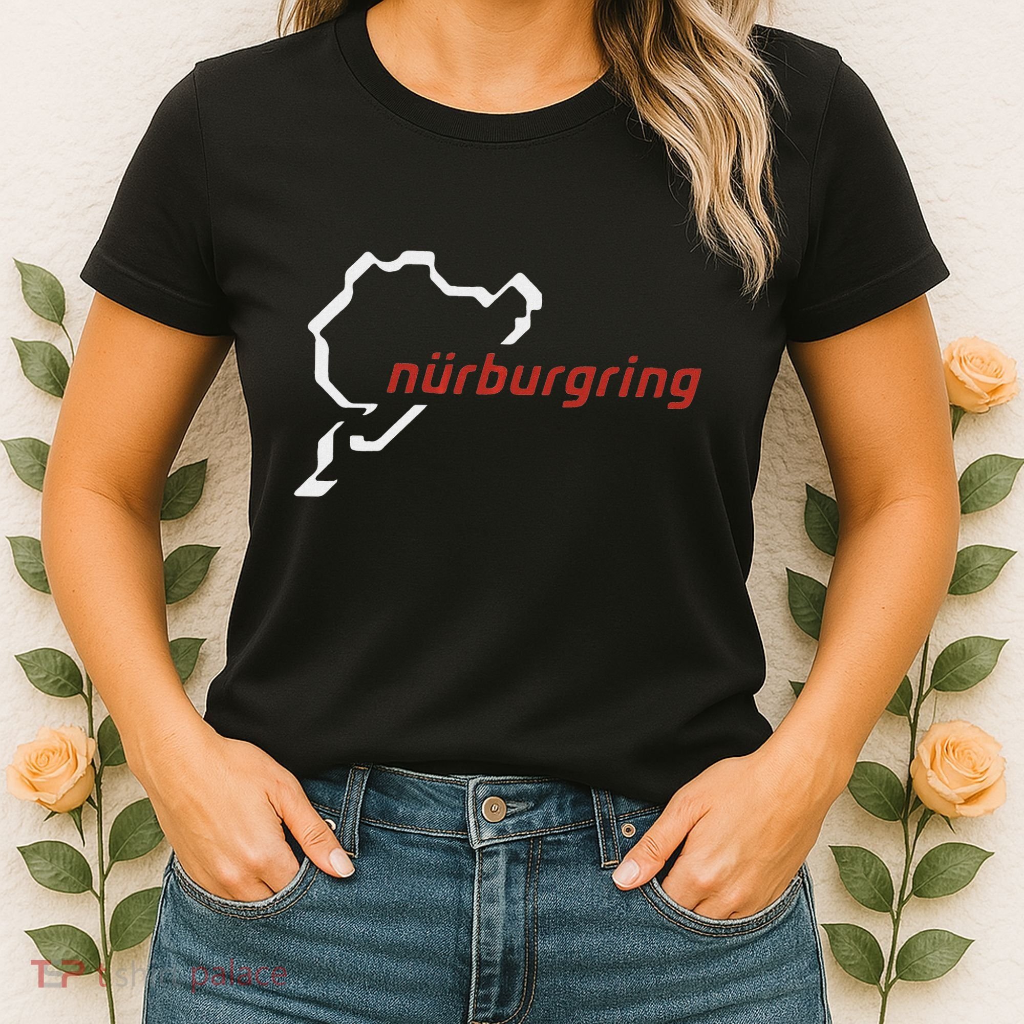 Nurburgring Track Map Graphic Hoody Women's T-Shirt