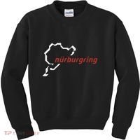 Nurburgring Track Map Graphic Hoody Kids Sweatshirt thumb 0