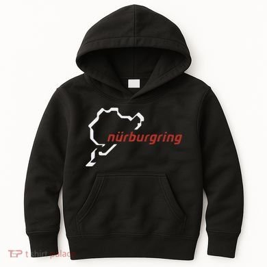 Nurburgring Track Map Graphic Hoody Kids Hoodie