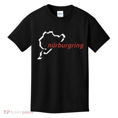 Nurburgring Track Map Graphic Hoody Kids T-Shirt