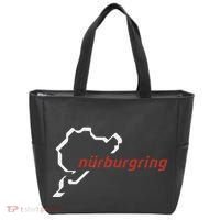 Nurburgring Track Map Graphic Hoody Tote Bag thumb 0
