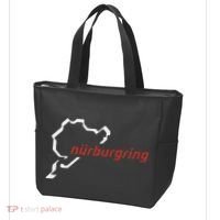 Nurburgring Track Map Graphic Hoody Tote Bag thumb 3