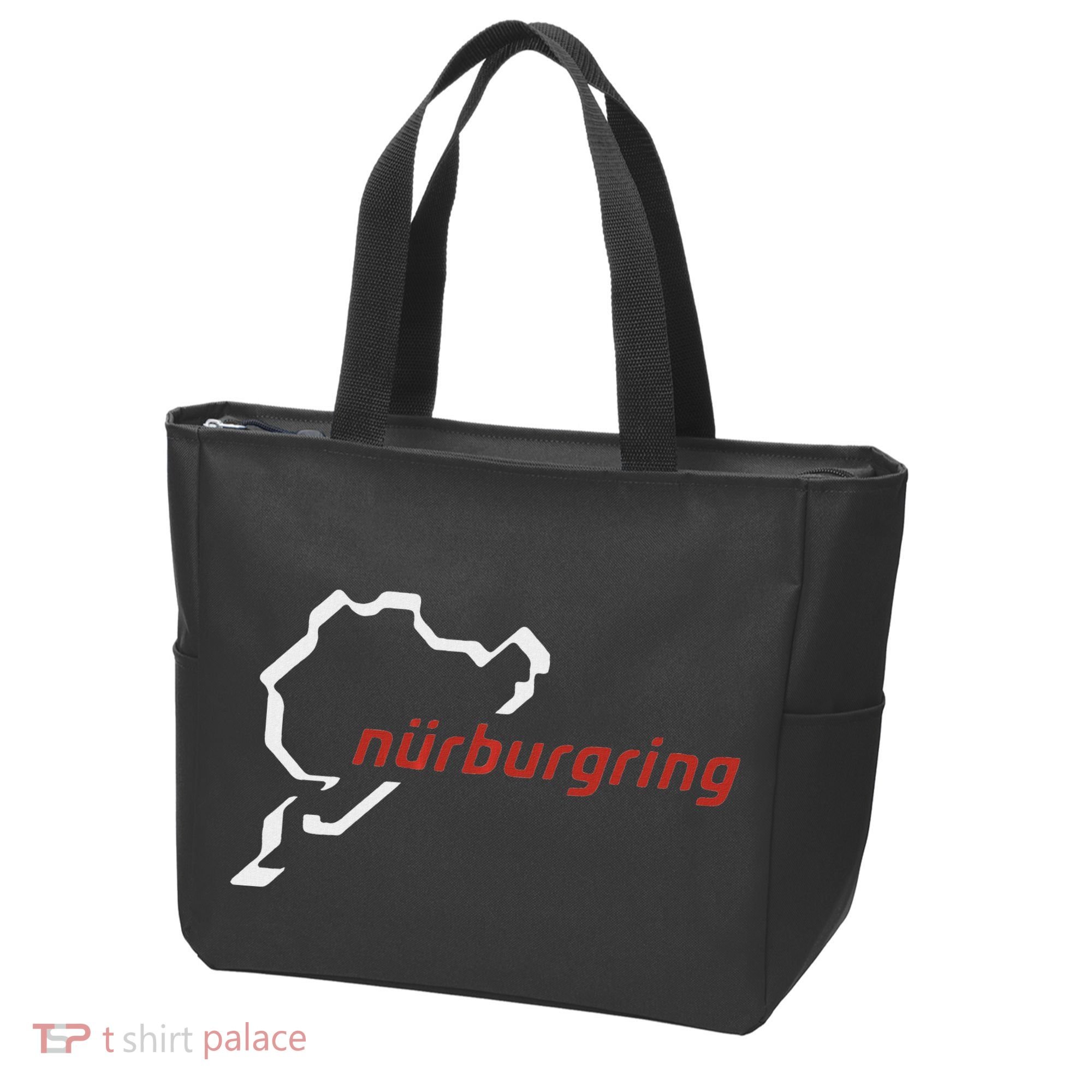 Nurburgring Track Map Graphic Hoody Tote Bag