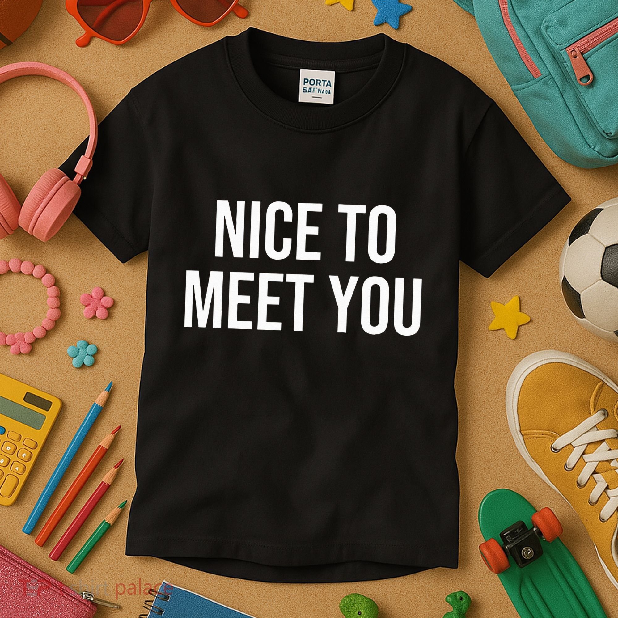 Nice To Meet You Kids T-Shirt