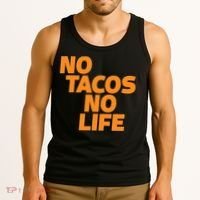 No Tacos No Life Tank Top thumb 3