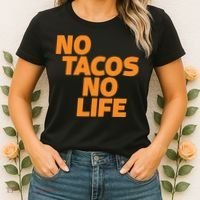 No Tacos No Life Women's T-Shirt thumb 2