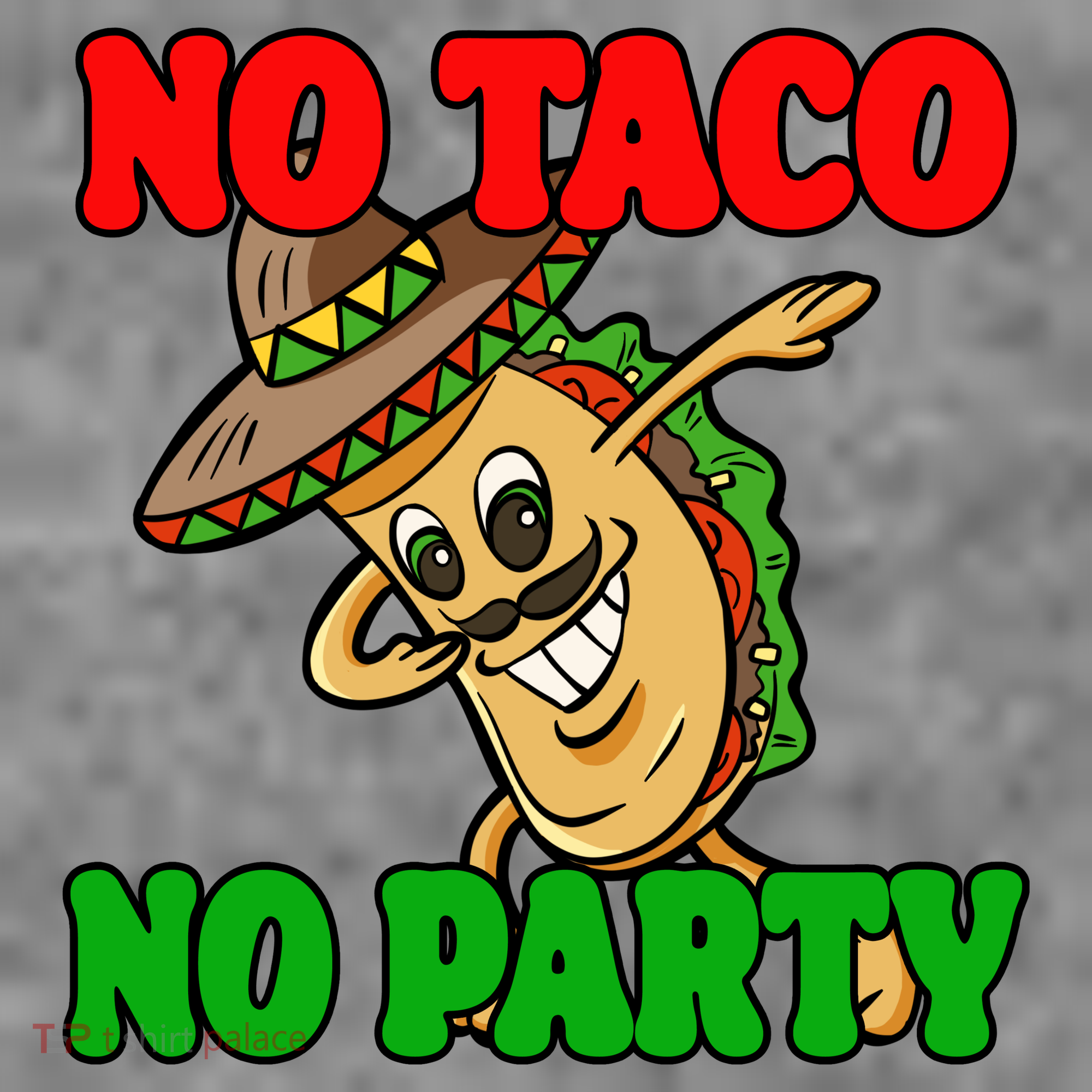 No Taco No Party Fiesta Funny Women's Hoodie