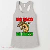 No Taco No Party Fiesta Funny Women's Tank Top thumb 0