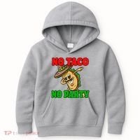 No Taco No Party Fiesta Funny Kids Hoodie thumb 0