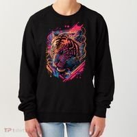 Neon Tiger Women's Sweatshirt thumb 0