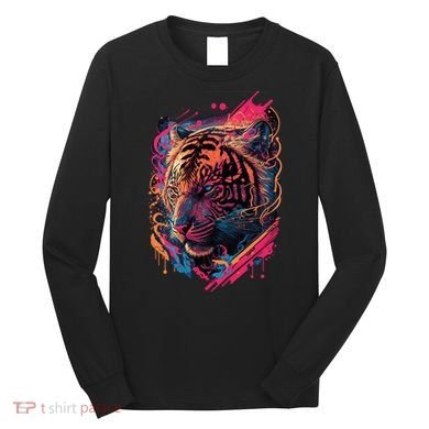 Neon Tiger Long Sleeve Shirt