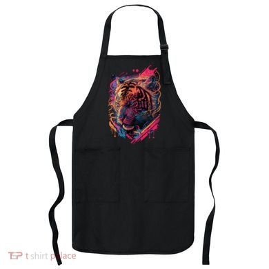 Neon Tiger Apron