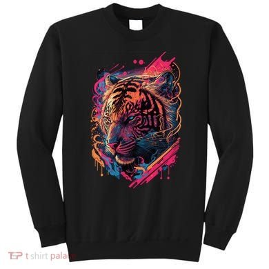 Neon Tiger Sweatshirt