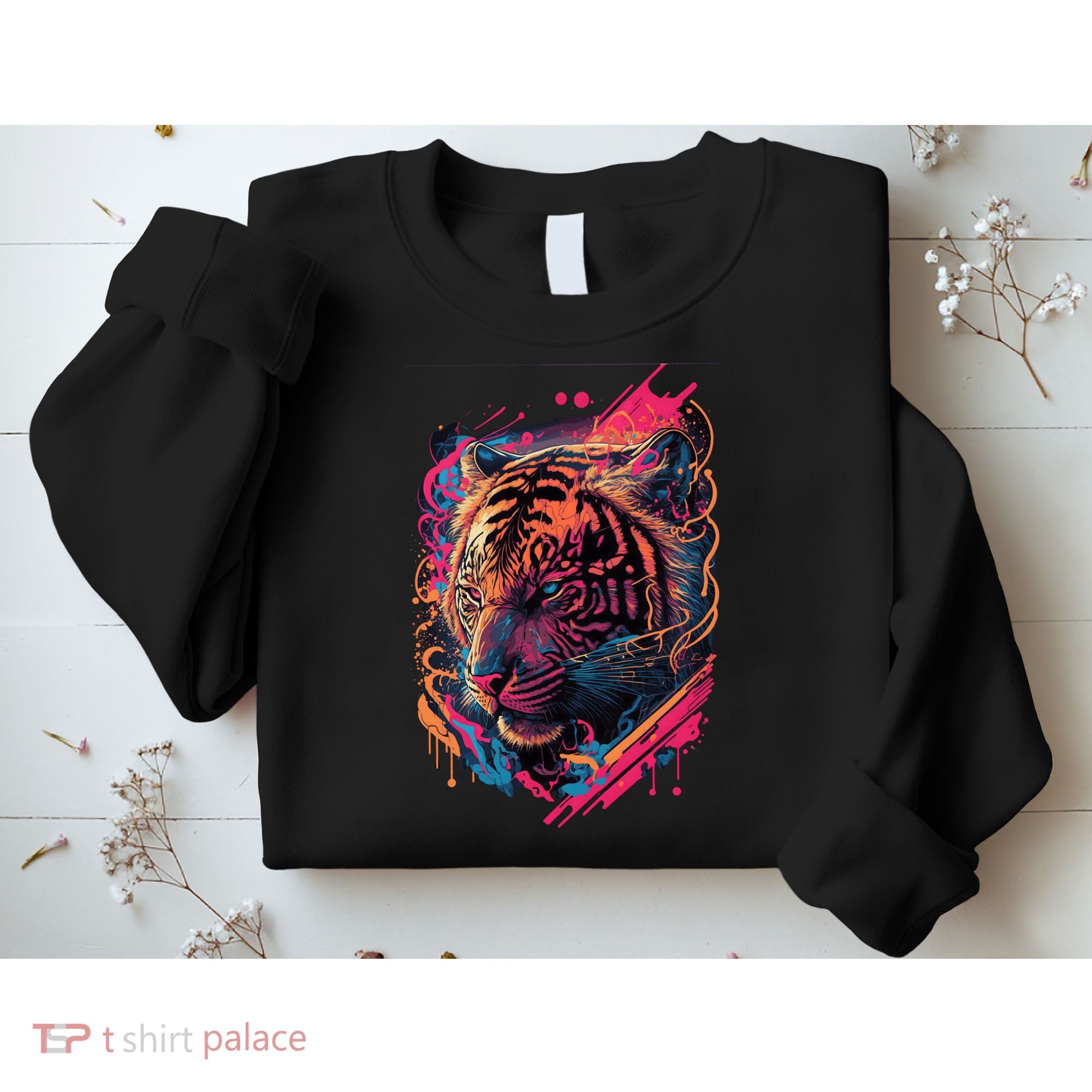 Neon Tiger Sweatshirt