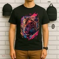 Neon Tiger T-Shirt thumb 6