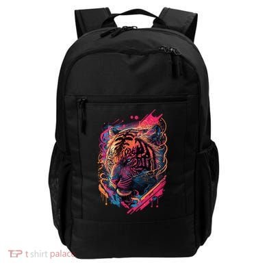 Neon Tiger Backpack